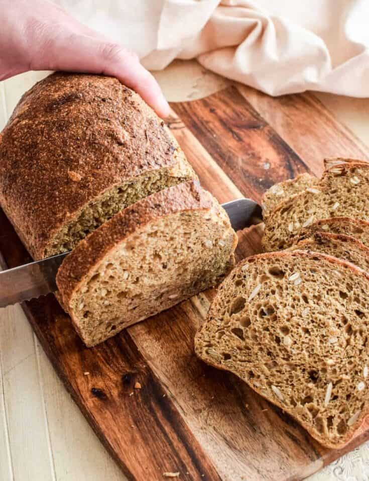 Sourdough Grain Sandwich Bread