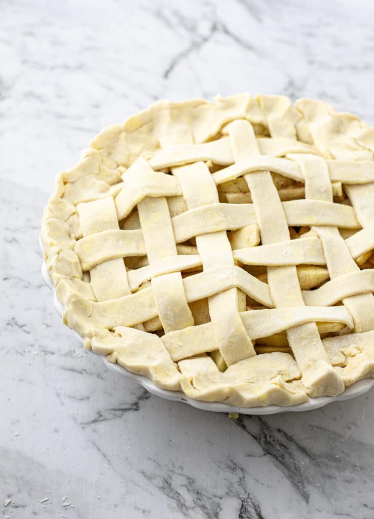 latticed pie