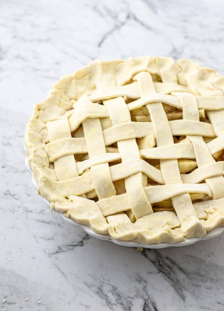 latticed pie