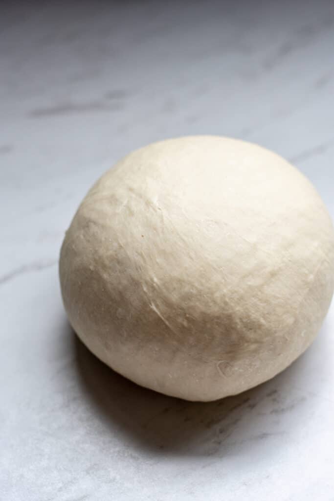 a ball of dough